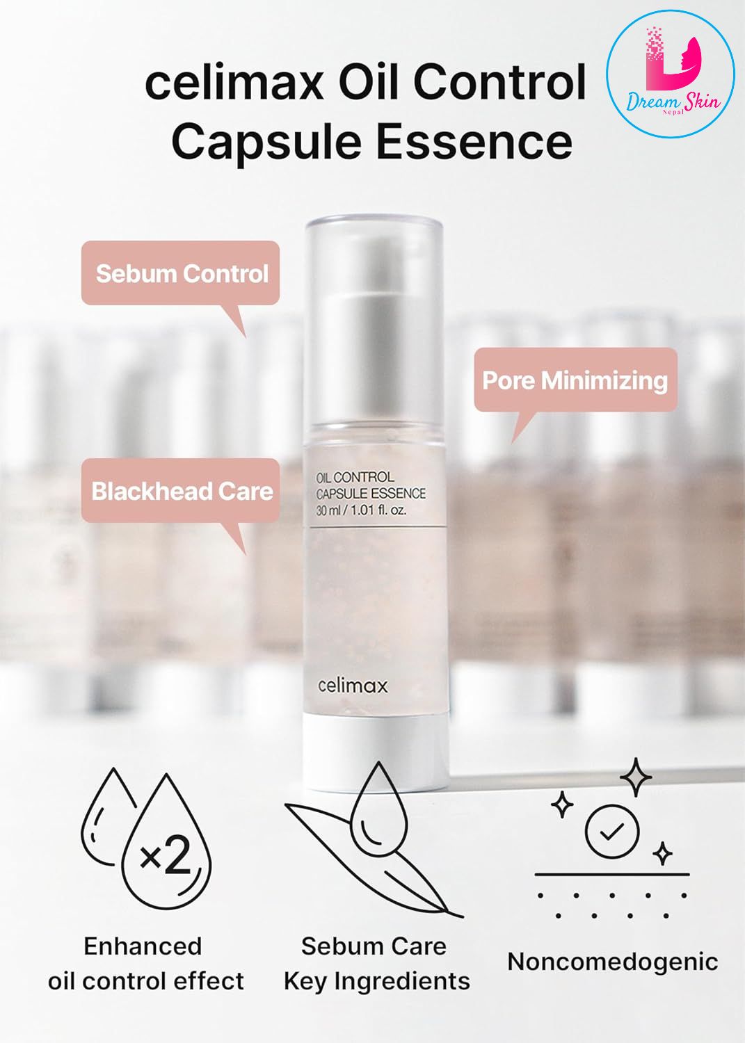 Celimax Oil Control Capsule Essence [30ml]